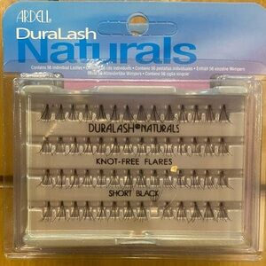 Ardell Lashes Short Black DuraLash Flares New Unopened Pack of 3